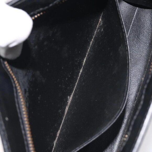 LOUIS VUITTON Epi Pochette Homme Clutch Bag Black Noir M52522 LV Auth th6189 - Picture 13 of 16